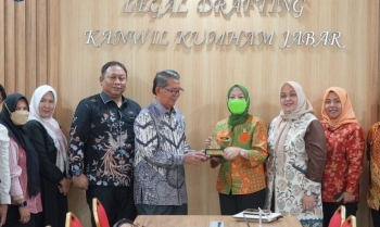 Konsultasi DPRD Kabupaten Majalengka : Kemenkumham Jabar Bahas Mengenai 2 Raperda 